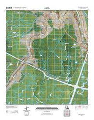 North Bend Louisiana Historical topographic map, 1:24000 scale, 7.5 X 7.5 Minute, Year 2012