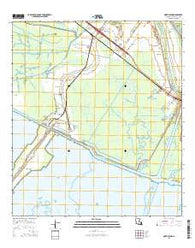 North Bend Louisiana Current topographic map, 1:24000 scale, 7.5 X 7.5 Minute, Year 2015