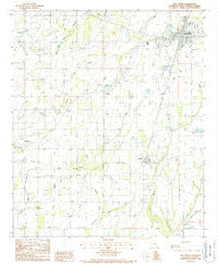 Oak Grove Louisiana Historical topographic map, 1:24000 scale, 7.5 X 7.5 Minute, Year 1988