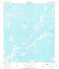 Oak Mound Bayou Louisiana Historical topographic map, 1:24000 scale, 7.5 X 7.5 Minute, Year 1955