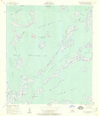Oak Mound Bayou Louisiana Historical topographic map, 1:24000 scale, 7.5 X 7.5 Minute, Year 1955