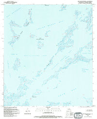 Oak Mound Bayou Louisiana Historical topographic map, 1:24000 scale, 7.5 X 7.5 Minute, Year 1994
