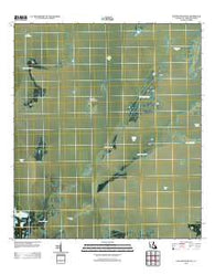Oak Mound Bayou Louisiana Historical topographic map, 1:24000 scale, 7.5 X 7.5 Minute, Year 2012