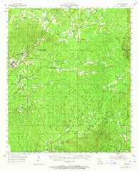 Olla Louisiana Historical topographic map, 1:62500 scale, 15 X 15 Minute, Year 1955