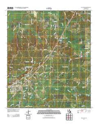 Olla East Louisiana Historical topographic map, 1:24000 scale, 7.5 X 7.5 Minute, Year 2012