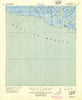 Oyster Bayou Louisiana Historical topographic map, 1:62500 scale, 15 X 15 Minute, Year 1935