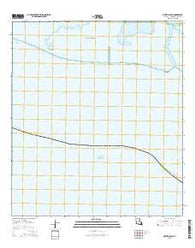Oyster Bayou Louisiana Current topographic map, 1:24000 scale, 7.5 X 7.5 Minute, Year 2015