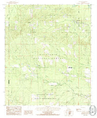 Packton Louisiana Historical topographic map, 1:24000 scale, 7.5 X 7.5 Minute, Year 1984