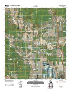 Palmetto Louisiana Historical topographic map, 1:24000 scale, 7.5 X 7.5 Minute, Year 2012