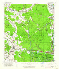 Palmetto Louisiana Historical topographic map, 1:62500 scale, 15 X 15 Minute, Year 1959