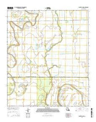Panther Lake Louisiana Current topographic map, 1:24000 scale, 7.5 X 7.5 Minute, Year 2015