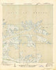 Pass A Loutre East Louisiana Historical topographic map, 1:31680 scale, 7.5 X 7.5 Minute, Year 1947