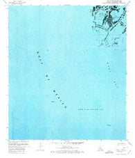 Pass Du Bois Louisiana Historical topographic map, 1:24000 scale, 7.5 X 7.5 Minute, Year 1971