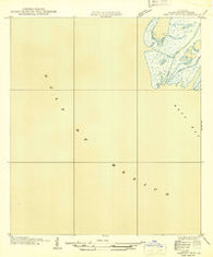 Pass Du Bois Louisiana Historical topographic map, 1:31680 scale, 7.5 X 7.5 Minute, Year 1946