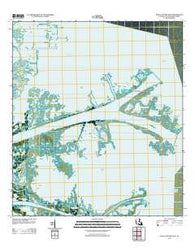 Pass a Loutre East Louisiana Historical topographic map, 1:24000 scale, 7.5 X 7.5 Minute, Year 2012