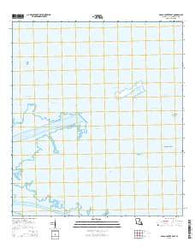 Pass a Loutre East Louisiana Current topographic map, 1:24000 scale, 7.5 X 7.5 Minute, Year 2015