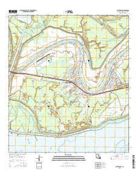 Patterson Louisiana Current topographic map, 1:24000 scale, 7.5 X 7.5 Minute, Year 2015