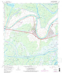 Patterson Louisiana Historical topographic map, 1:24000 scale, 7.5 X 7.5 Minute, Year 1966