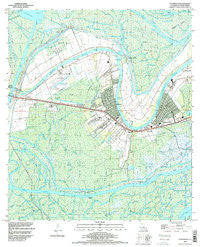 Patterson Louisiana Historical topographic map, 1:24000 scale, 7.5 X 7.5 Minute, Year 1994