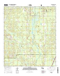 Pawnee Louisiana Current topographic map, 1:24000 scale, 7.5 X 7.5 Minute, Year 2015