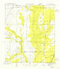 Pawnee Louisiana Historical topographic map, 1:31680 scale, 7.5 X 7.5 Minute, Year 1954
