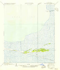 Pecan Island NW Louisiana Historical topographic map, 1:31680 scale, 7.5 X 7.5 Minute, Year 1954