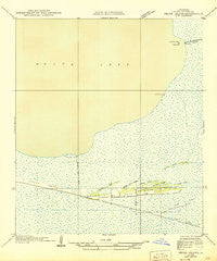 Pecan Island NW Louisiana Historical topographic map, 1:31680 scale, 7.5 X 7.5 Minute, Year 1945