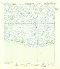 Pecan Island SE Louisiana Historical topographic map, 1:31680 scale, 7.5 X 7.5 Minute, Year 1954