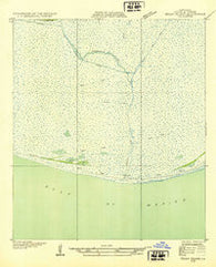 Pecan Island SE Louisiana Historical topographic map, 1:31680 scale, 7.5 X 7.5 Minute, Year 1932