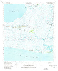 Pecan Island Louisiana Historical topographic map, 1:62500 scale, 15 X 15 Minute, Year 1951