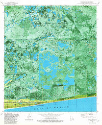 Peveto Beach Louisiana Historical topographic map, 1:24000 scale, 7.5 X 7.5 Minute, Year 1982