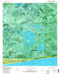 Peveto Beach Louisiana Historical topographic map, 1:24000 scale, 7.5 X 7.5 Minute, Year 1982
