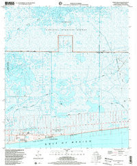 Peveto Beach Louisiana Historical topographic map, 1:24000 scale, 7.5 X 7.5 Minute, Year 1998