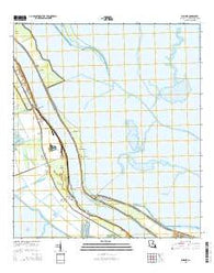 Phoenix Louisiana Current topographic map, 1:24000 scale, 7.5 X 7.5 Minute, Year 2015