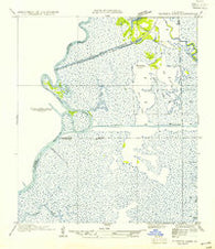Phoenix Lake Texas Historical topographic map, 1:31680 scale, 7.5 X 7.5 Minute, Year 1954