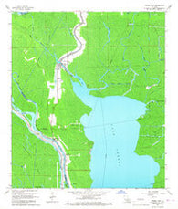 Pierre Part Louisiana Historical topographic map, 1:24000 scale, 7.5 X 7.5 Minute, Year 1966