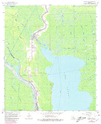 Pierre Part Louisiana Historical topographic map, 1:24000 scale, 7.5 X 7.5 Minute, Year 1966