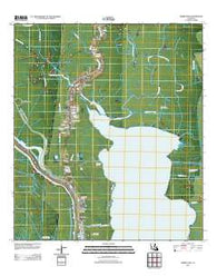 Pierre Part Louisiana Historical topographic map, 1:24000 scale, 7.5 X 7.5 Minute, Year 2012