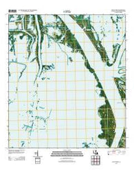 Pilottown Louisiana Historical topographic map, 1:24000 scale, 7.5 X 7.5 Minute, Year 2012