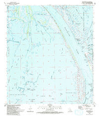Pilottown Louisiana Historical topographic map, 1:24000 scale, 7.5 X 7.5 Minute, Year 1993