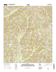 Pine Louisiana Current topographic map, 1:24000 scale, 7.5 X 7.5 Minute, Year 2015