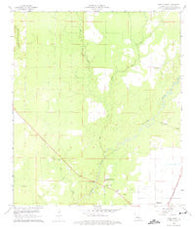 Pine Chapel Louisiana Historical topographic map, 1:24000 scale, 7.5 X 7.5 Minute, Year 1960