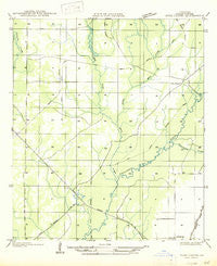 Pine Chapel Louisiana Historical topographic map, 1:31680 scale, 7.5 X 7.5 Minute, Year 1947