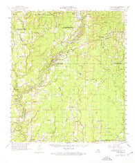 Pine Grove Louisiana Historical topographic map, 1:62500 scale, 15 X 15 Minute, Year 1958