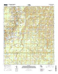 Pine Grove Louisiana Current topographic map, 1:24000 scale, 7.5 X 7.5 Minute, Year 2015