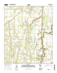 Pioneer Louisiana Current topographic map, 1:24000 scale, 7.5 X 7.5 Minute, Year 2015