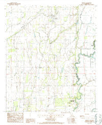 Pioneer Louisiana Historical topographic map, 1:24000 scale, 7.5 X 7.5 Minute, Year 1986