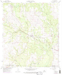 Pitkin Louisiana Historical topographic map, 1:24000 scale, 7.5 X 7.5 Minute, Year 1959