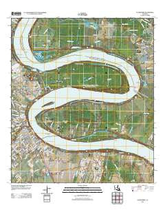 Plaquemine Louisiana Historical topographic map, 1:24000 scale, 7.5 X 7.5 Minute, Year 2012