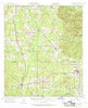 Pleasant Hill Louisiana Historical topographic map, 1:62500 scale, 15 X 15 Minute, Year 1957